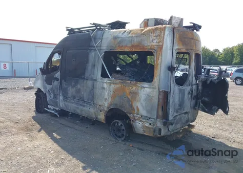 2021 Mercedes-Benz Sprinter Standard Roof V6 from USA, damaged, VIN W1W4EBVY4MT074530